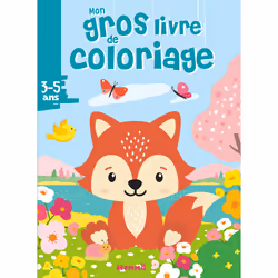 ISBN Mon gros livre de coloriage (Renard printemps) : Le livre de Collectif, 192 pages