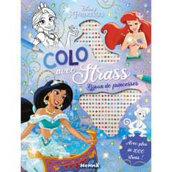 ISBN Disney Princesses - Colo avec strass - Bijoux de princesses - Avec plus de 1000 strass ! : Le livre de Collectif