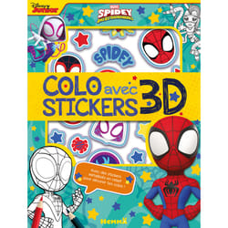 ISBN Marvel Spidey et ses amis extraordinaires - Colo avec stickers 3D - Avec des stickers métallisés en relief pour décorer tes colos ! : Le livre de Collectif