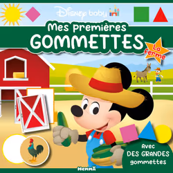 ISBN Disney Baby - Mes premières gommettes - La ferme - Avec des grandes gommettes : Le livre de Collectif, 32 pages