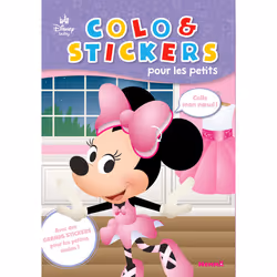 ISBN Disney Baby - Colo & Stickers pour les petits (Minnie) - Avec des grands stickers pour les petites mains ! : Le livre de ...
