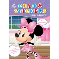 ISBN Disney Baby - Colo & Stickers pour les petits (Minnie) - Avec des grands stickers pour les petites mains ! : Le livre de Collectif