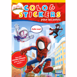 ISBN Marvel Spidey et ses amis extraordinaires - Colo & Stickers pour les petits - Avec des grands stickers pour les petites ...