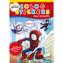 ISBN Marvel Spidey et ses amis extraordinaires - Colo & Stickers pour les petits - Avec des grands stickers pour les petites mains ! : Le livre de Collectif