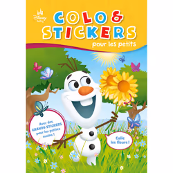 ISBN Disney Baby - Colo & Stickers pour les petits (Olaf) : Le livre de Collectif, 24 pages