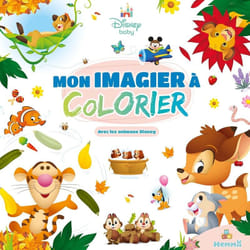 ISBN Disney Baby - Mon imagier à colorier - avec les animaux Disney : Le livre de Collectif