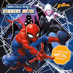 ISBN Marvel Spider-Man - Mon colo avec stickers métal : Le livre de Collectif, 28 pages