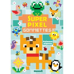 ISBN Super pixel - Gommettes - Animaux mignons : Le livre de Nadine Piette, Collectif
