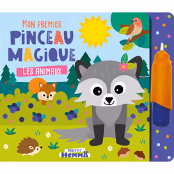 ISBN Mon P'tit Hemma - Mon premier pinceau magique - Les animaux : Le livre de Carotte et Compagnie, Collectif, 12 pages