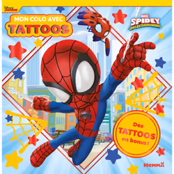ISBN Marvel Spidey et ses amis extraordinaires - Mon colo avec tattoos - Des tattoos en bonus ! : Le livre de Collectif, 26 p ...