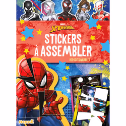 ISBN Marvel Spider-Man - Stickers à assembler - Repositionnables ! : Le livre de Collectif, 28 pages