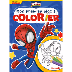 ISBN Marvel Spidey et ses amis extraordinaires - Mon premier bloc à colorier (Spidey et Ghost-Spider) : Le livre de Collectif ...