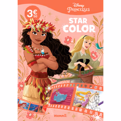 ISBN Disney Princesses - Star Color (Vaiana et Aurore) : Le livre de Collectif, 64 pages