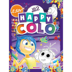 ISBN Disney Pixar Vice-versa 2 - Happy colo : Le livre de Collectif