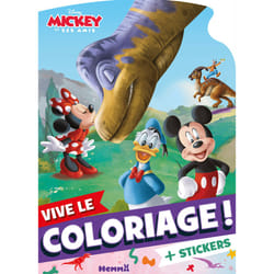 ISBN Disney Mickey et ses amis - Vive le coloriage ! (Mickey dinosaures) : Le livre de Collectif