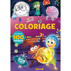 ISBN Disney Pixar Vice-versa 2 - Coloriage avec plus de 100 stickers : Le livre de Collectif