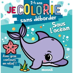 ISBN Je colorie sans déborder (2-4 ans) - Sous l'océan T72 : Le livre de Nadine Piette