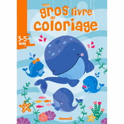 ISBN Mon gros livre de coloriage (Baleines) : Le livre de Collectif, 192 pages