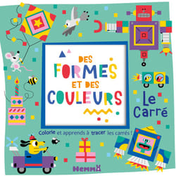 ISBN Des formes et des couleurs - Le carré - Colorie et apprends à tracer des carrés ! : Le livre de Monsieur Dupont, Collectif