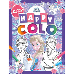 ISBN Disney La Reine des Neiges - Happy colo (Anna, Elsa, Kristoff) : Le livre de Collectif