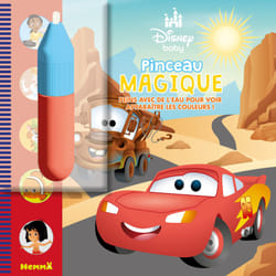 ISBN Disney Baby - Pinceau magique (Flash McQueen) - Peins avec de l'eau pour voir apparaître les couleurs ! : Le livre de Collectif