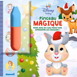 ISBN Disney Baby - Pinceau magique (Panpan Noël) - Peins avec de l'eau pour voir apparaître les couleurs ! : Le livre de Coll ...