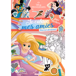 ISBN Disney Princesses - Je colorie mes amies - Princesses passionnées : Le livre de Collectif, 28 pages