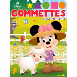 ISBN Disney Baby - Gommettes pour les petits (Minnie et mouton) : Le livre de Collectif, 24 pages
