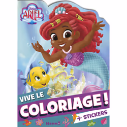 ISBN Disney Junior Ariel - Vive le coloriage ! : Le livre de Collectif, 28 pages