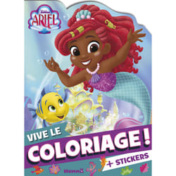 ISBN Disney Junior Ariel - Vive le coloriage ! : Le livre de Collectif