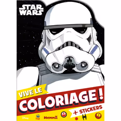 ISBN Disney Star Wars - Vive le coloriage ! (Stormtrooper) : Le livre de Collectif, 28 pages