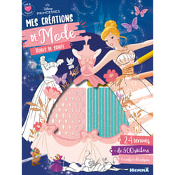 ISBN Disney Princesses - Coup de coeur créations - Mes créations de mode - Robes de soirée - 24 tenues, + de 500 stickers, 4 modifs à décalquer : Le livre de Collectif