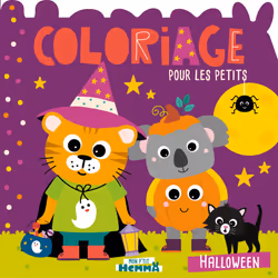ISBN Mon P'tit Hemma - Coloriage pour les petits - Halloween : Le livre de Carotte et Compagnie, Collectif, 24 pages