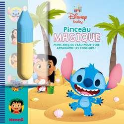 ISBN Disney Baby - Pinceau magique (Lilo et Stitch) - Peins avec de l'eau pour voir apparaître les couleurs ! : Le livre de Collectif