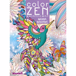 ISBN Color Zen scintillant - Monde magique : Le livre de Collectif, 96 pages