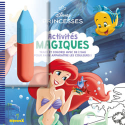 ISBN Disney Princesses - Activités magiques (Ariel) - Trace et colorie avec de l'eau pour faire apparaître les couleurs ! : Le livre de Collectif