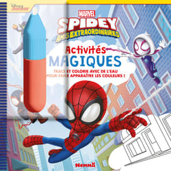 ISBN Marvel Spidey et ses amis extraordinaires - Activités magiques (Spidey dans les airs) - Trace et colorie avec de l'eau pour faire apparaître les couleurs ! : Le livre de Collectif