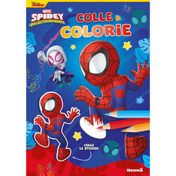 ISBN Marvel Spidey et ses amis extraordinaires - Colle et colorie (Spidey grimpe) : Le livre de Collectif
