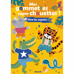 ISBN Mes gommettes super chouettes ! Vive les copains ! : Le livre de Collectif, Collectif, 24 pages
