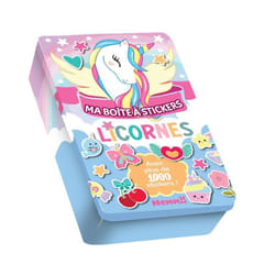 ISBN Ma boite à stickers - Licornes - Avec plus de 1000 stickers ! : Le livre de Collectif