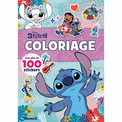 ISBN Disney Stitch - Coloriage avec plus de 100 stickers : Le livre de Collectif, 24 pages