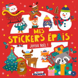 ISBN Mon P'tit Hemma - Mes stickers épais - Joyeux Noël ! : Le livre de Carotte et Compagnie, 12 pages
