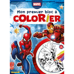 ISBN Marvel - Mon premier bloc à colorier (Spider-Man, Iron Man, Gamora) : Le livre de Collectif