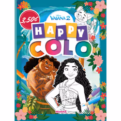 ISBN Disney Vaiana 2 - Happy colo : Le livre de Collectif, 32 pages