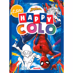 ISBN Marvel Spider-Man - Happy colo (Ghost-Spider et Spider-Man) : Le livre de Collectif, 32 pages