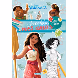 ISBN Disney Vaiana 2 - Je colorie mes amies : Le livre de Collectif, 28 pages
