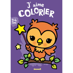 ISBN J'aime colorier (2-4 ans) (Hibou) : Le livre de Nadine Piette