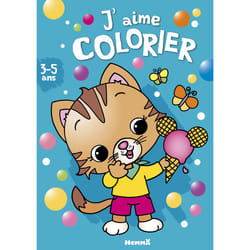 ISBN J'aime colorier (3-5 ans) (Chat et glace) : Le livre de Nadine Piette
