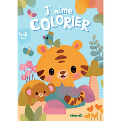 ISBN J'aime colorier (4-6 ans) (Tigre et singe) : Le livre de Elen Lescoat