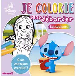 ISBN Disney Baby - Je colorie sans déborder - Les couleurs : Le livre de Collectif, 48 pages